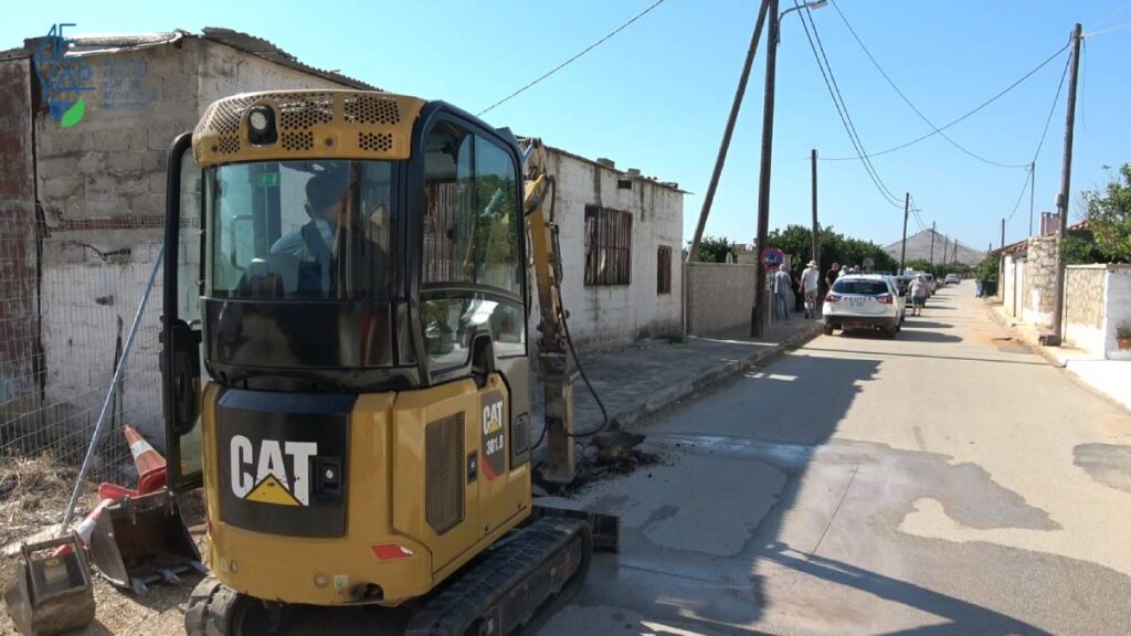 Αντιδράσεις στην Αγία Τριάδα Ναυπλίου για την εκτέλεση έργου αποχέτευσης