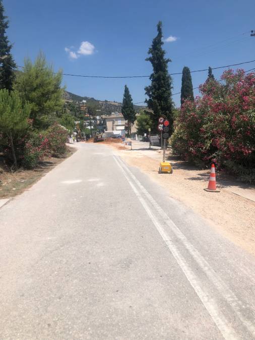 Έναρξη εργασιών κατασκευής αγωγού λυμάτων Ασίνης – Αγ. Παρασκευής προς τον Βιολογικό Καθαρισμό Τολού