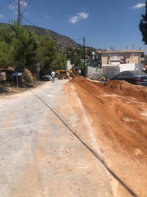 Έναρξη εργασιών κατασκευής αγωγού λυμάτων Ασίνης – Αγ. Παρασκευής προς τον Βιολογικό Καθαρισμό Τολού