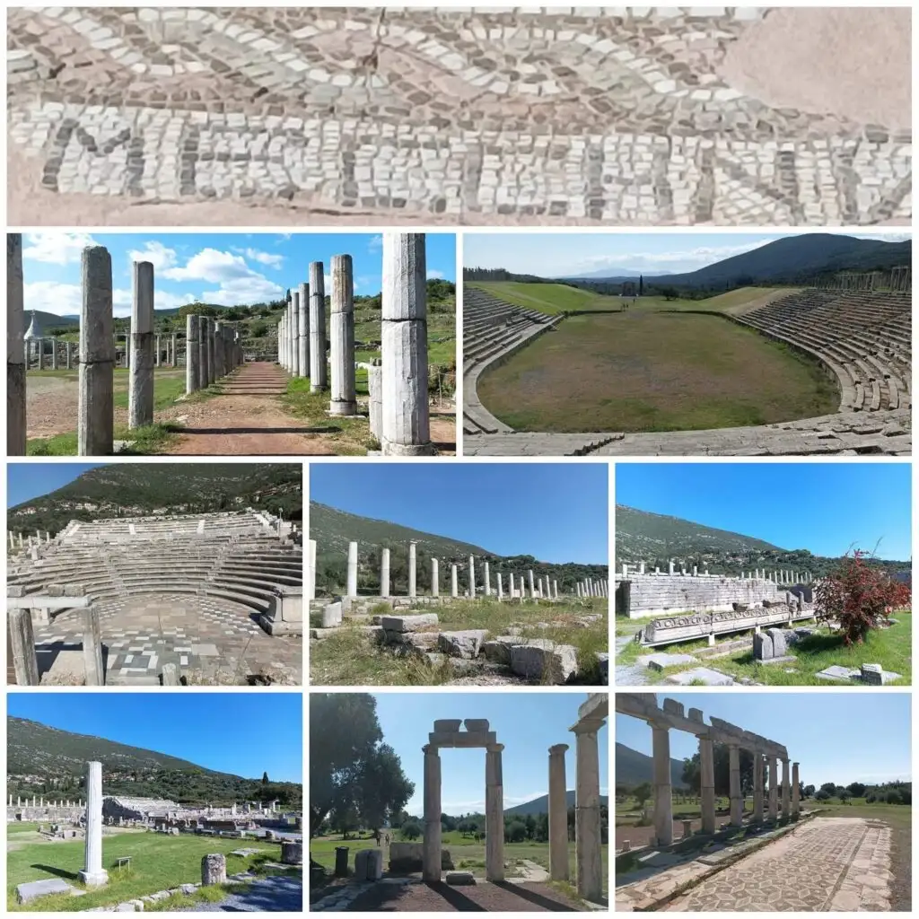 Αρχαία Μεσσήνη κολάζ