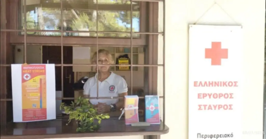 Δράση προστασίας από τον καύσωνα στους αρχαιολογικούς χώρους Μυκηνών και Επιδαύρου από τον Ερυθρό Σταυρό Άργους