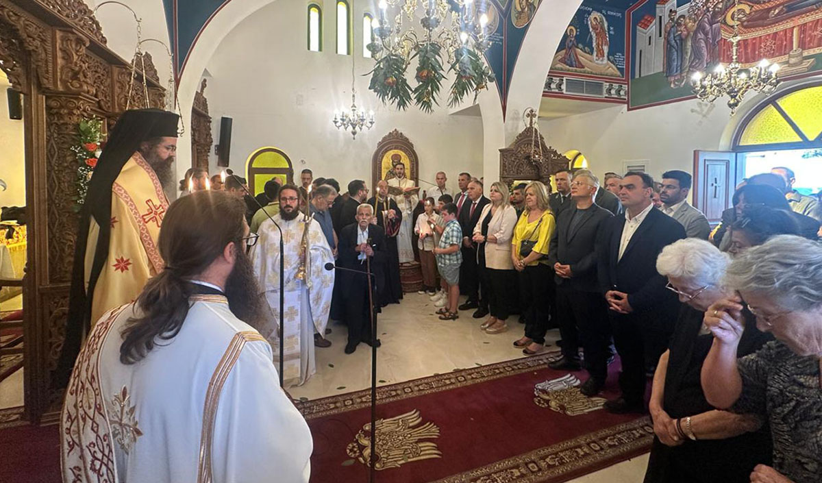 Σημείο αναφοράς για τη Λακωνία ο νέος Ιερός Ναός του Αγίου Ανανία