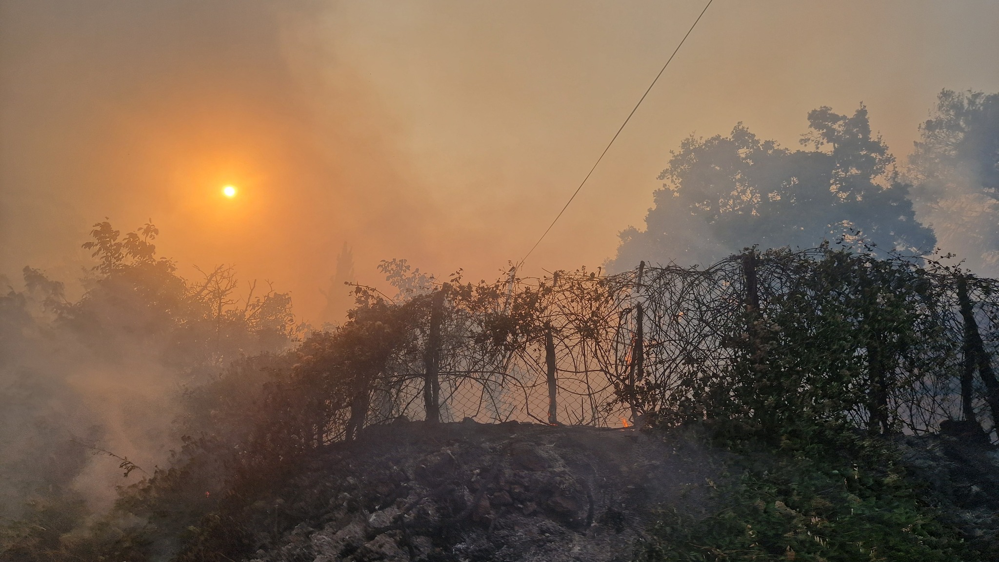 Φλέγεται η ορεινή Κορινθία: Ανεξέλεγκτη η φωτιά στον Φενεό – Εκκενώθηκαν 7 οικισμοί