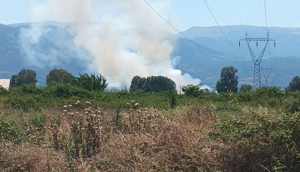Φωτιά μεταξύ Μύλων και Κίου