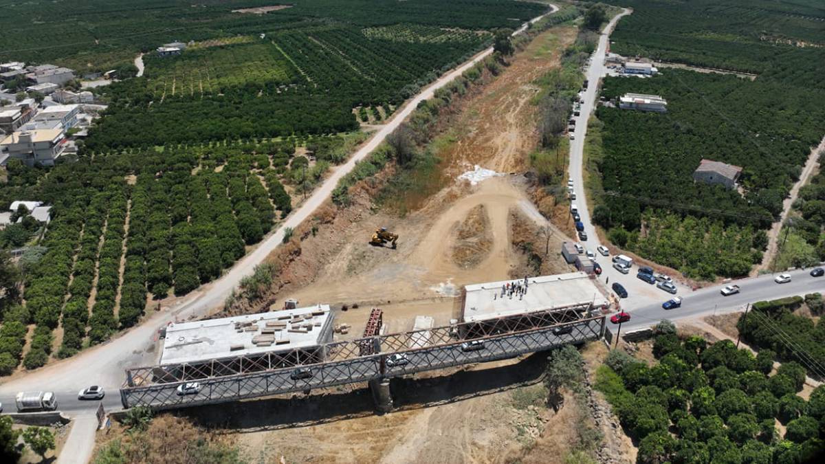 Σε τελική ευθεία η νέα γέφυρα του Ευρώτα στη Σκάλα Λακωνίας