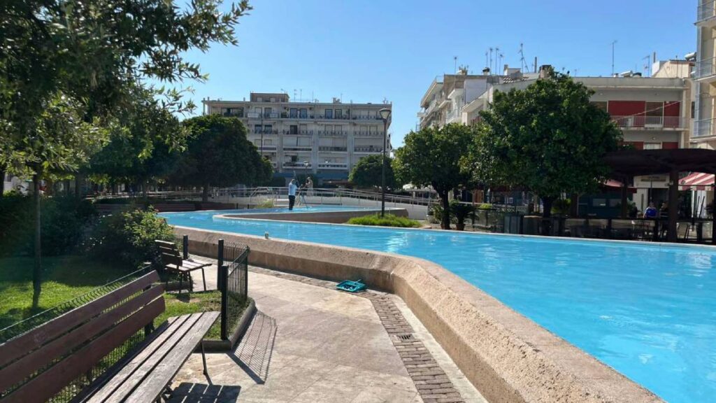 καθαρισμός ποτάμι πλατεία Αγίου Πέτρου Άργος