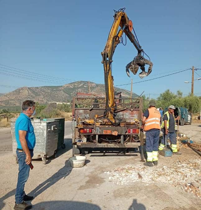 καθαρισμός χόρτα Δήμος Άργους - Μυκηνών