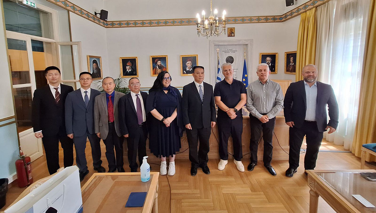 Κίνα – Πελοπόννησος: Στο τραπέζι επενδύσεις και τεχνογνωσία