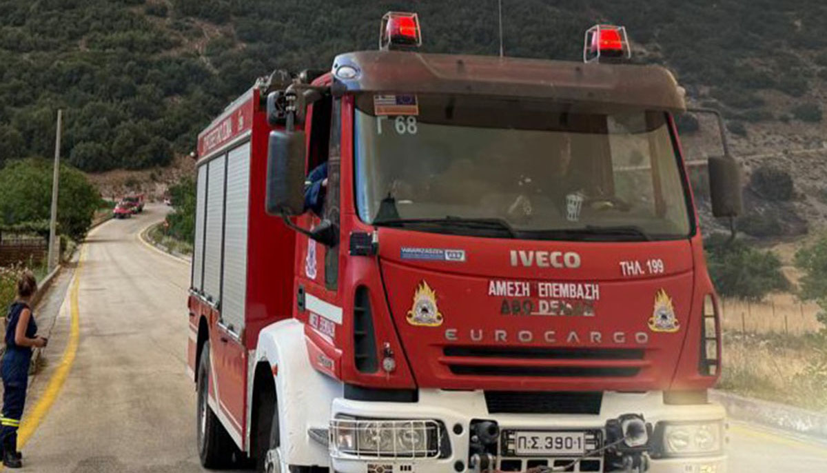 Ξεκινά η εκτίμηση ζημιών από τη φωτιά στον Φενεό