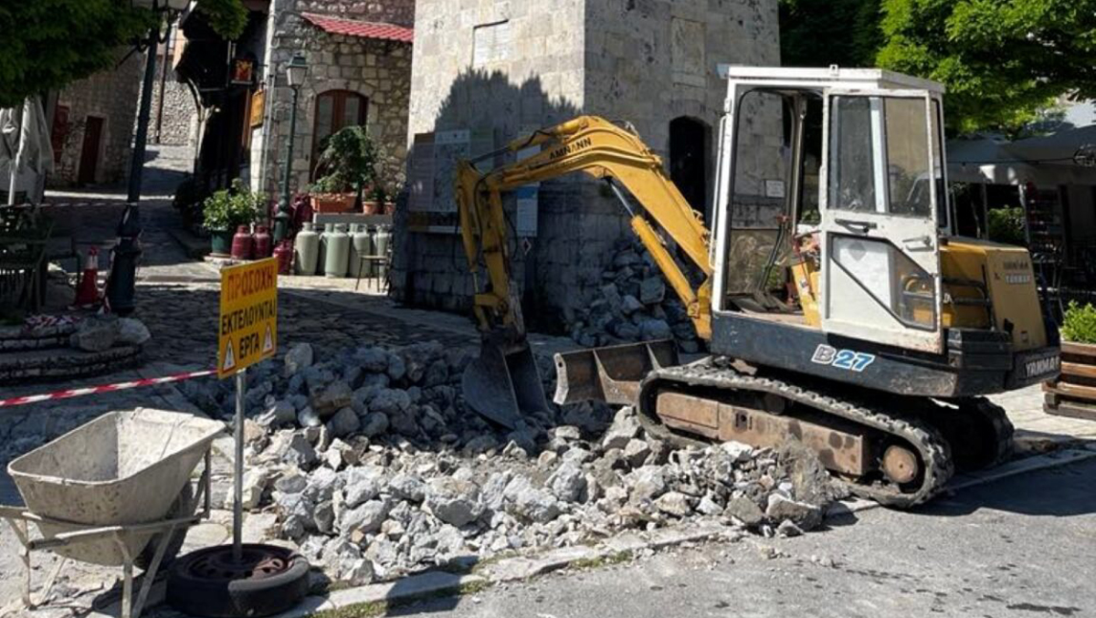 Ολοκληρώθηκε η αποκατάσταση του ιστορικού λιθόστρωτου στη Στεμνίτσα