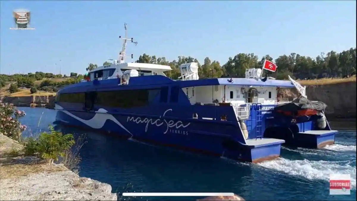 Υψηλή τεχνολογία και design στην Διώρυγα της Κορίνθου