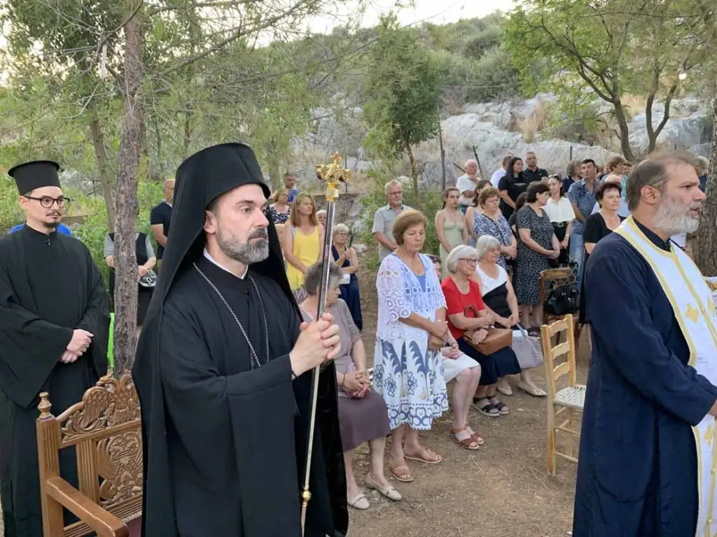 Ο Μητροπολίτης Ιρλανδίας στο Λυγουριό