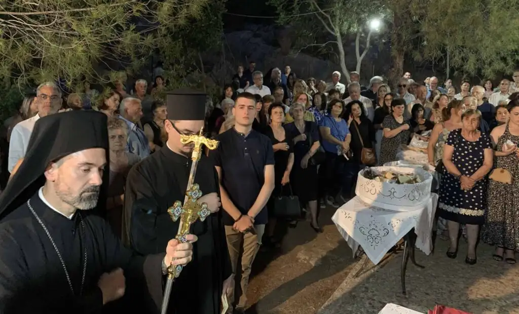 Ο Μητροπολίτης Ιρλανδίας στο Λυγουριό