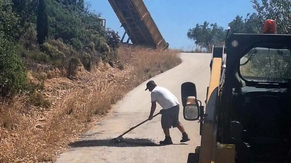 Συνεχίζονται οι παρεμβάσεις στο οδικό δίκτυο του Δήμου Άργους – Μυκηνών