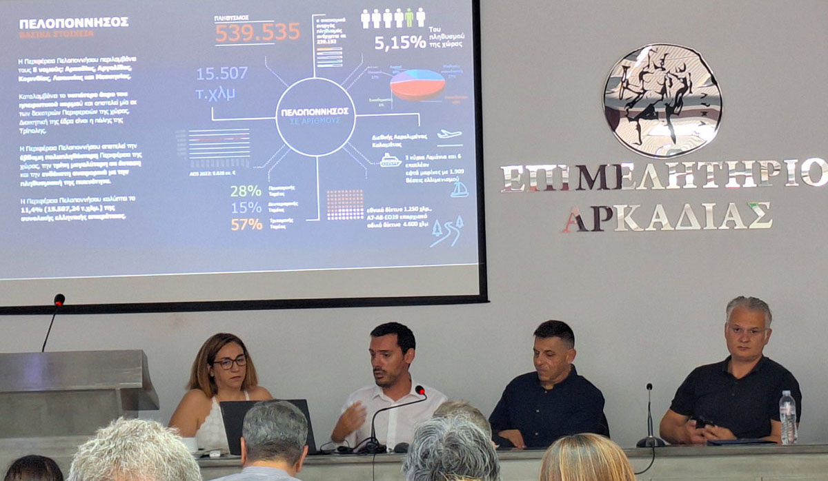 Η Πελοπόννησος σχεδιάζει το μέλλον της με συμμετοχή και όραμα