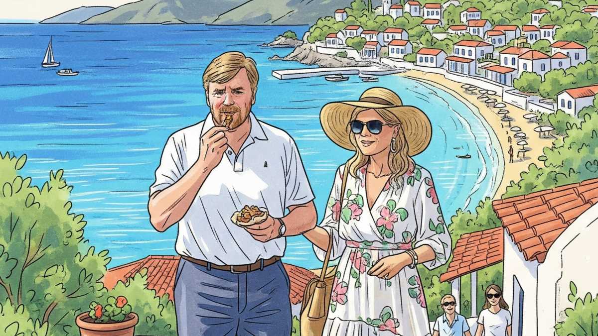 Η “Αργολική αυλή” του Ολλανδού βασιλιά – Περνά ξέγνοιαστα στην Ερμιονίδα, εξοργίζοντας τους συμπατριώτες του