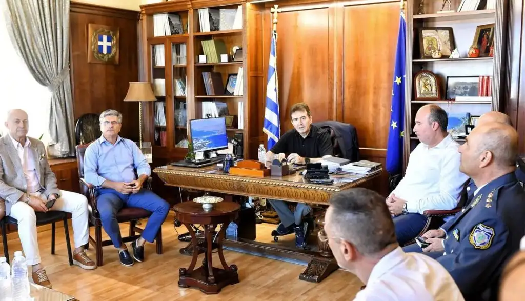 Mιχάλης Χρυσοχοΐδης στην Κόρινθο