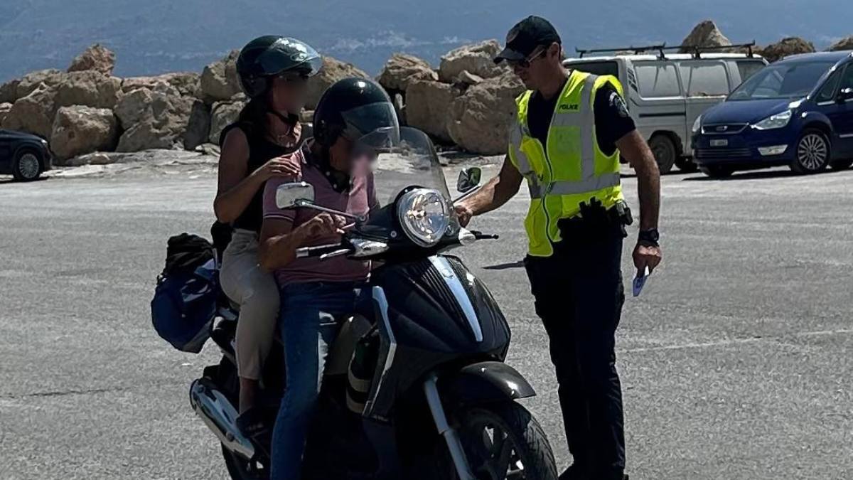 Πελοπόννησος: Πάνω από 120 παραβάσεις για κράνος την τελευταία εβδομάδα