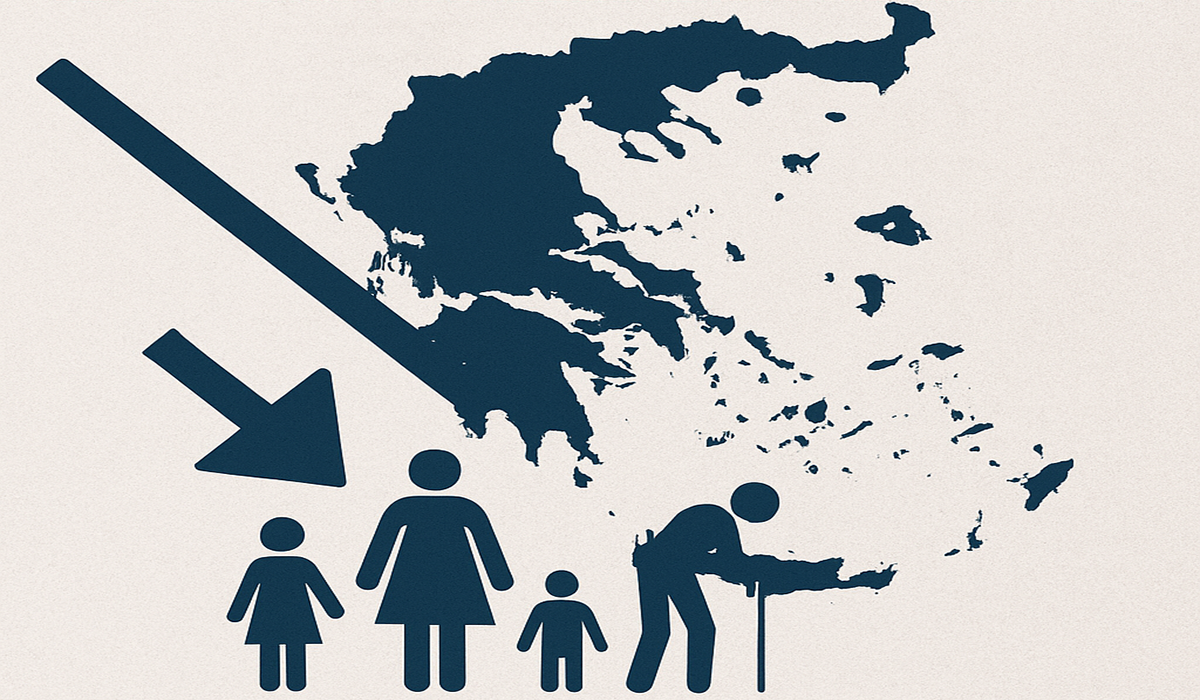 Δημογραφική κατάρρευση στην Ελλάδα – Μείωση σοκ κατά μισό εκατομμύριο