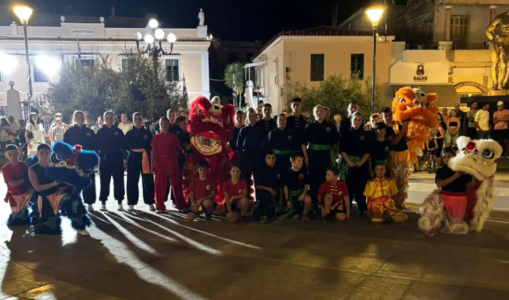 Οι Σύλλογοι Choy Lee Fut συμμετείχαν στη Λευκή Νύχτα Άργους