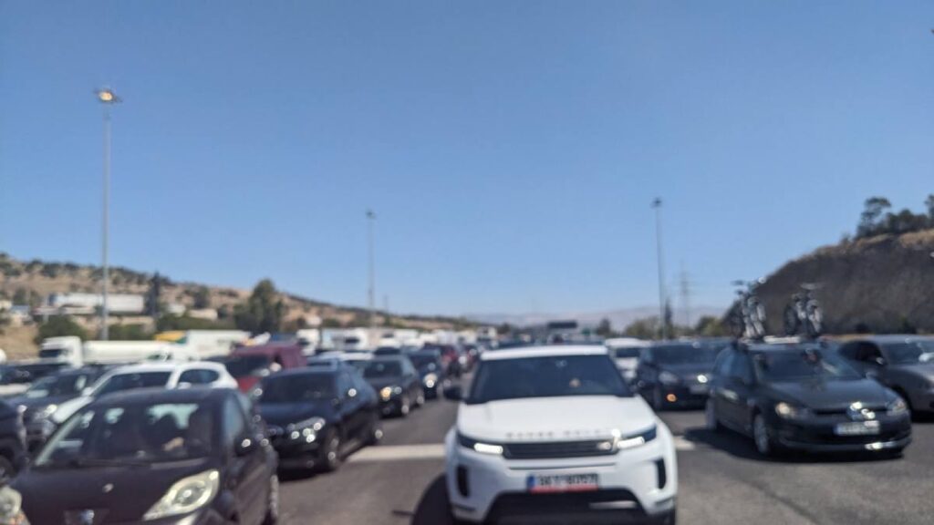διόδια ατύχημα Ελευσίνα οδηγοί κίνηση diodia eleusinas odigoi kinisi atyxima 1 (1)