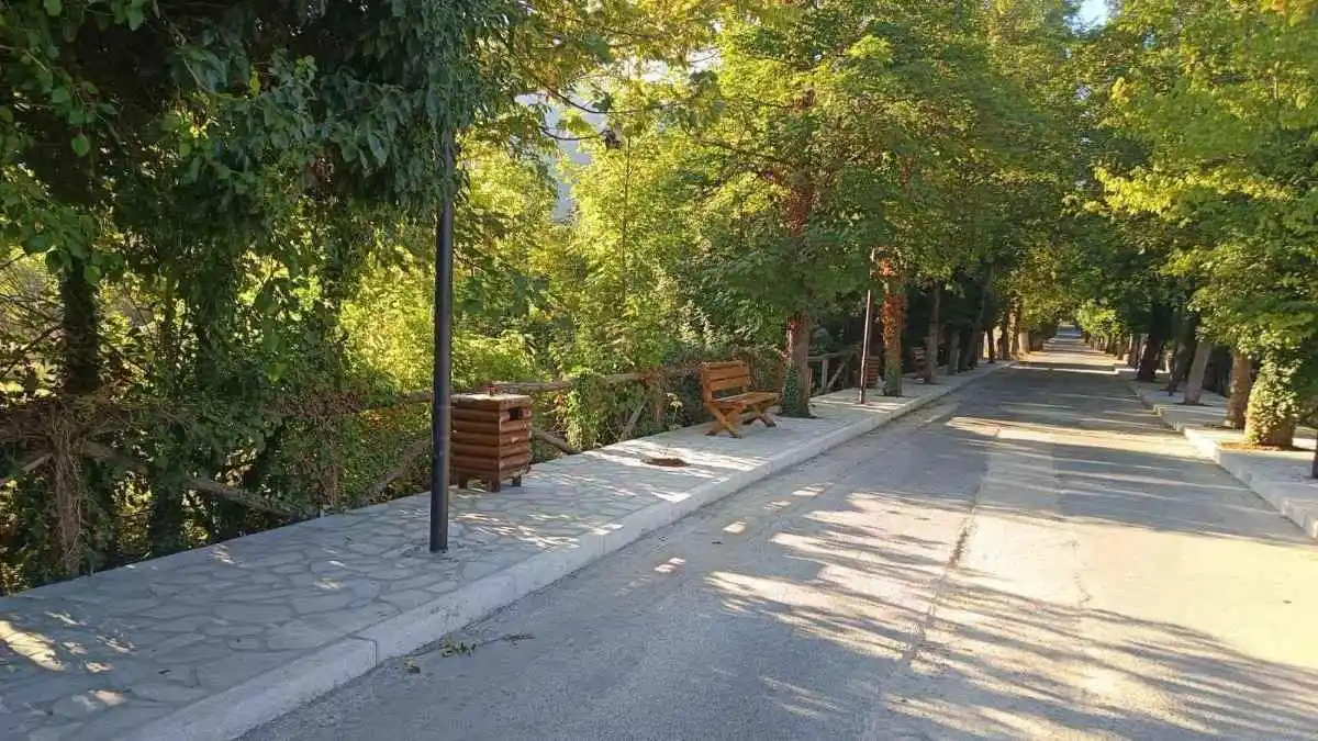 Αρκαδία: Αναβαθμίστηκε ο «δρόμος της αγάπης» στη Βυτίνα