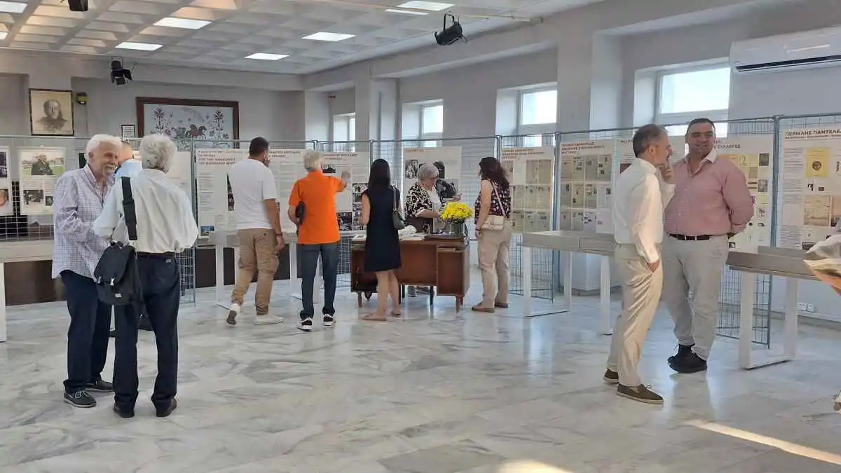 Λακωνία: Εγκαίνια έκθεσης «Μνήμη Νικηφόρου Βρεττάκου»