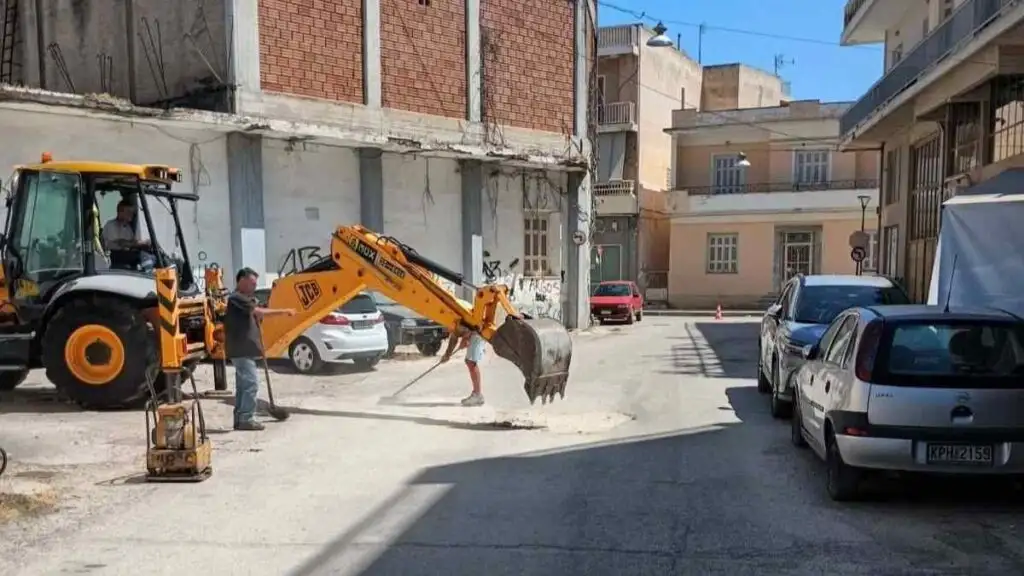 Εργασίες στο οδικό δίκτυο Άργους