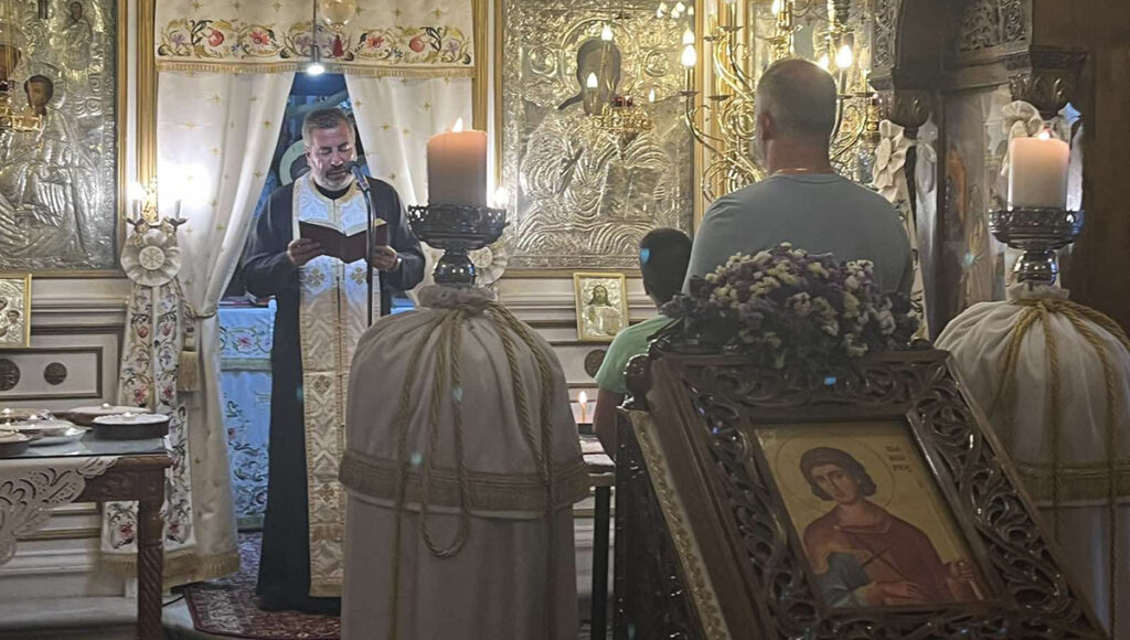 Εσπερινός Άγιος Φανούριος Κουρτάκι