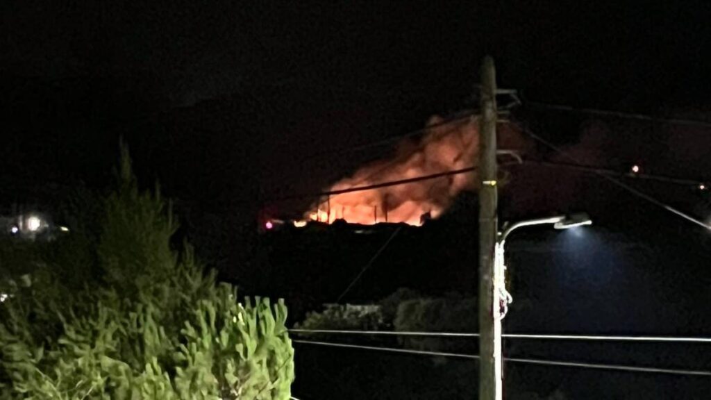 φωτιά Πουλακίδα Αγία Τριάδα