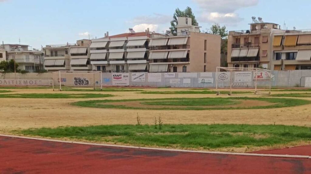 Χλοοτάπητας γήπεδο Ναυπλίου