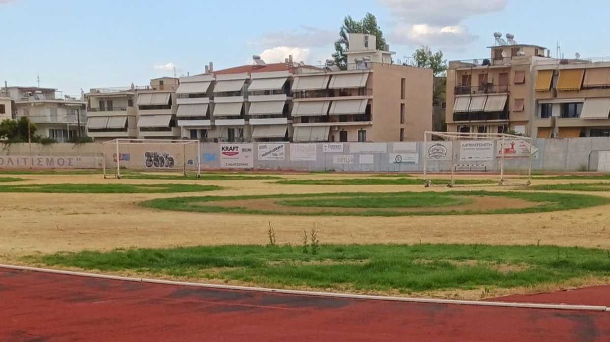 Χλοοτάπητας γήπεδο Ναυπλίου