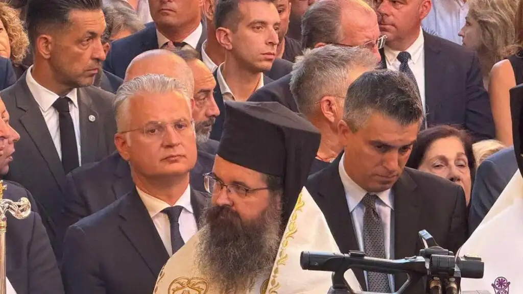 κηδεία μητροπολίτη Κορινθίας Διονύσιου
