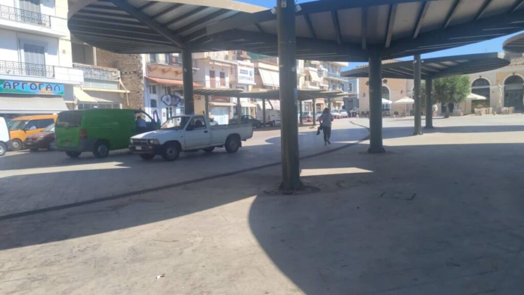 πλατεία λαϊκής αγοράς Άργος