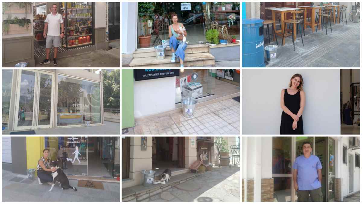 Ποτίστρες για αδέσποτα και δεσποζόμενα ζώα συντροφιάς στην Καλαμάτα