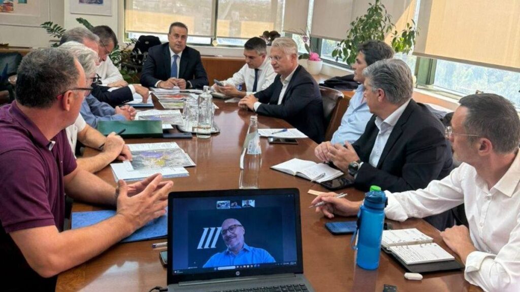 σχέδιο σύσκεψη πυρκαγιά Φενεός Κορινθίας