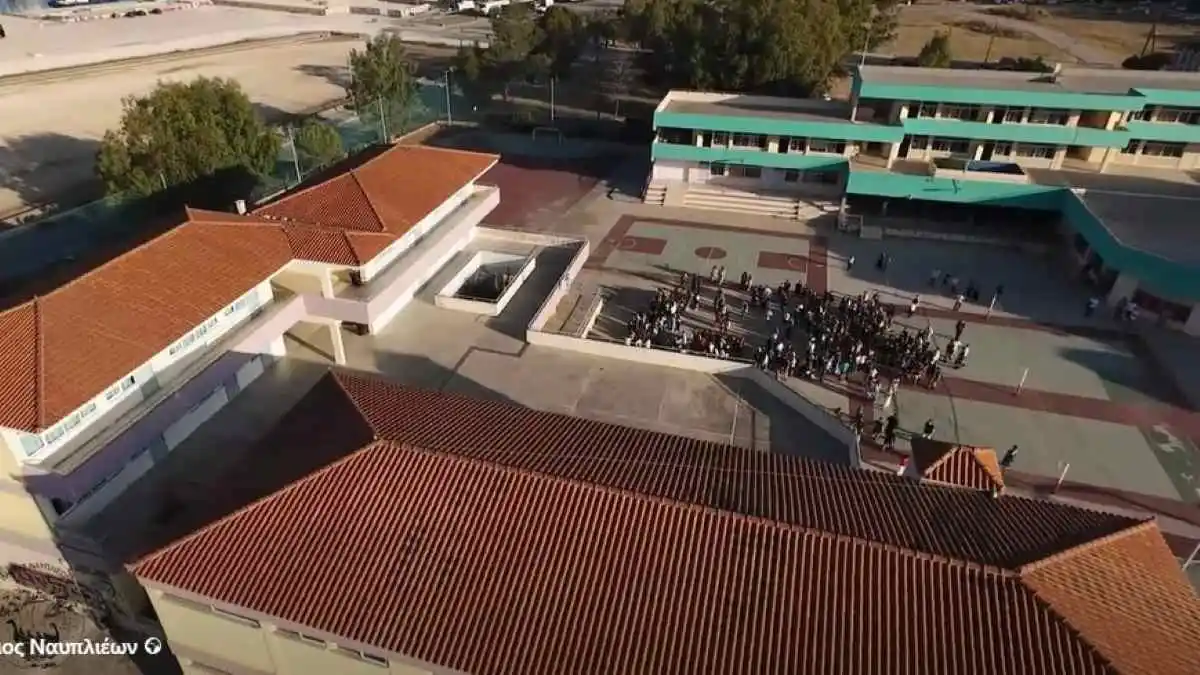 Αγιασμός στα σχολεία του Ναυπλίου (Βίντεο)