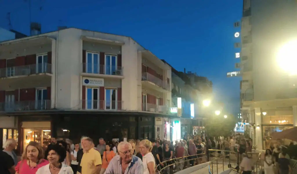 Διαδήλωση για τα Τέμπη στο Άργος
