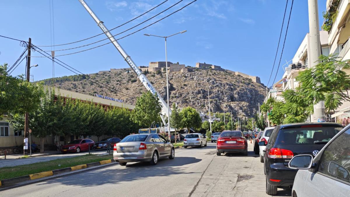 Εργασίες στο Νοσοκομείο Ναυπλίου φέρνουν κυκλοφοριακό κομφούζιο