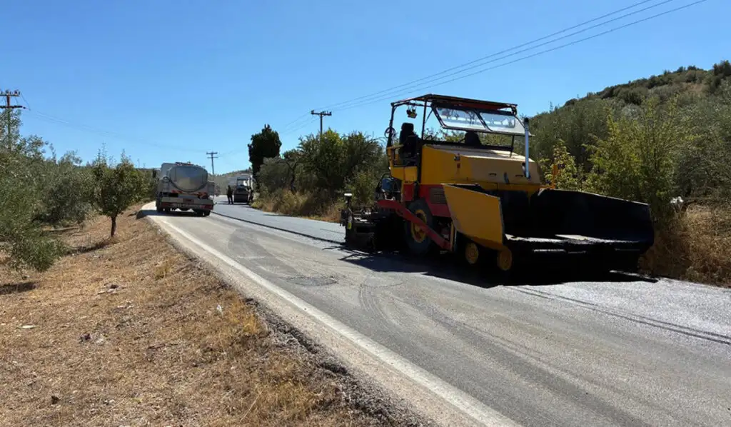 Εργασίες αποκατάστασης στον δρόμο Ναύπλιο – Λυγουριό από την Περιφέρεια Πελοποννήσου
