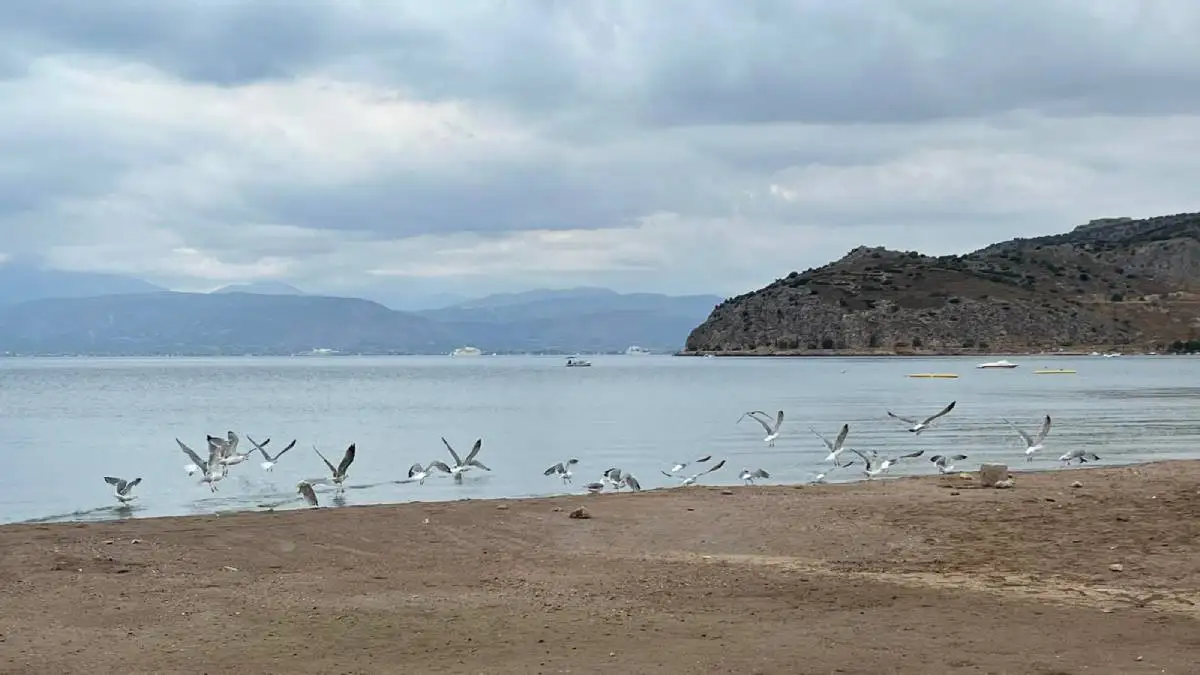 Οι τελευταίοι λουόμενοι της Καραθώνας