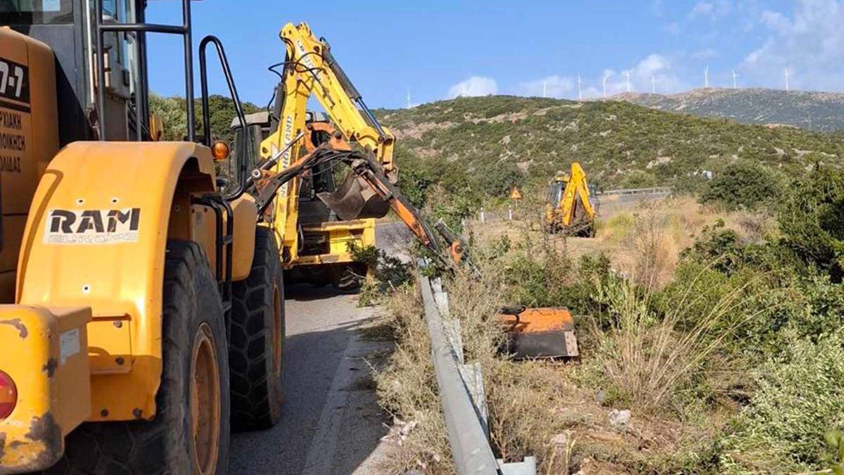 Αργολίδα: Νέες παρεμβάσεις καθαρισμού στην παλαιά εθνική οδό Άργους – Τρίπολης