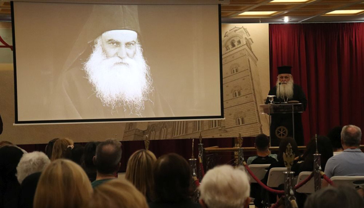 Ο Μητροπολίτης Αργολίδας μίλησε για τον Άγιο Εφραίμ τον Κατουνακιώτη