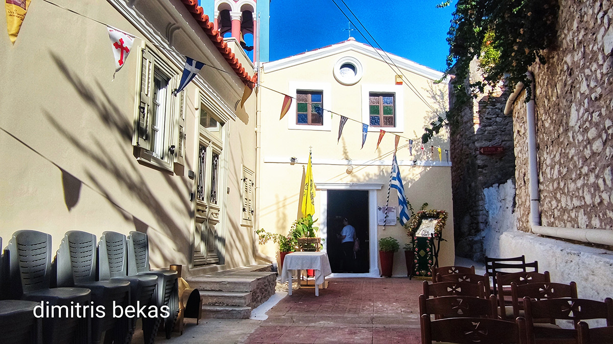 Ναύπλιο: Η γιορτή της Αγίας Σοφίας φωτίζει τον ιστορικό ναό στην Παλιά Πόλη