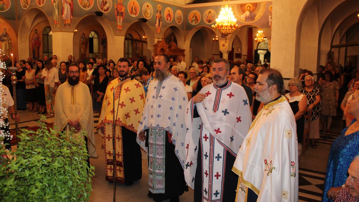 Λυγουριό: Με λαμπρότητα τα Θυρανοίξια του νέου παρεκκλησίου της Αγίας Σοφίας