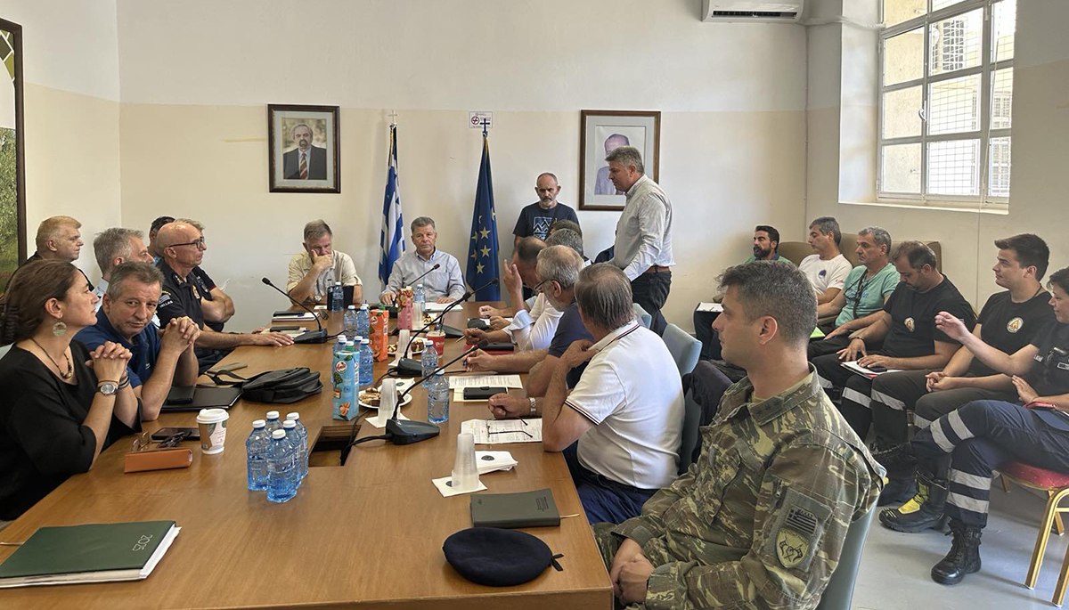 Μεσσηνία: Επί τάπητος το σχέδιο για πλημμυρικά φαινόμενα