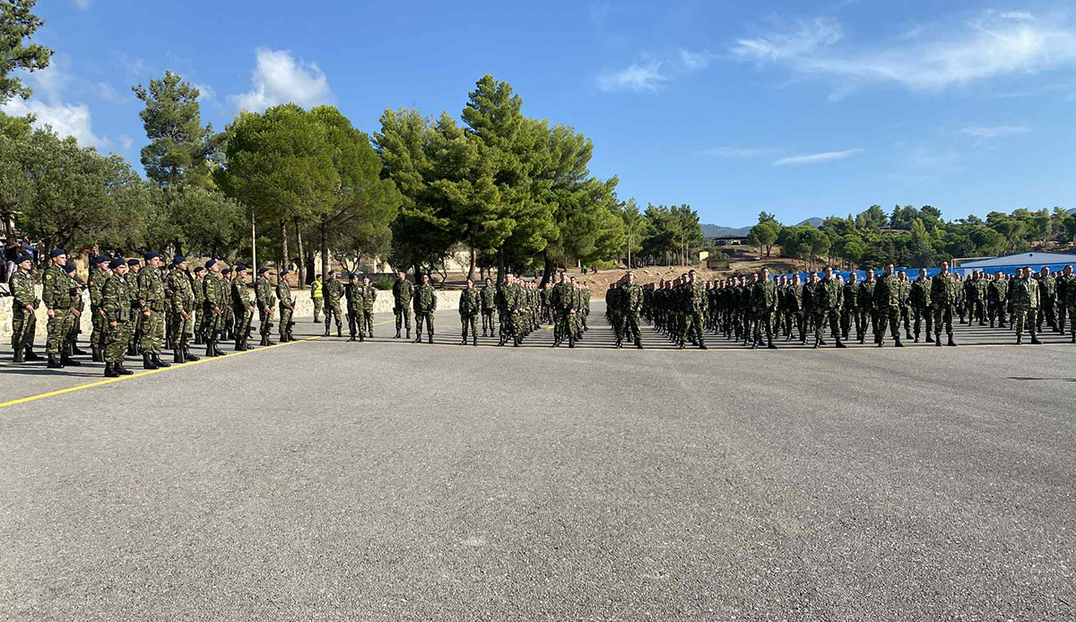Μία ακόμα φουρνιά νεοσυλλέκτων ορκίστηκε στην Καλαμάτα