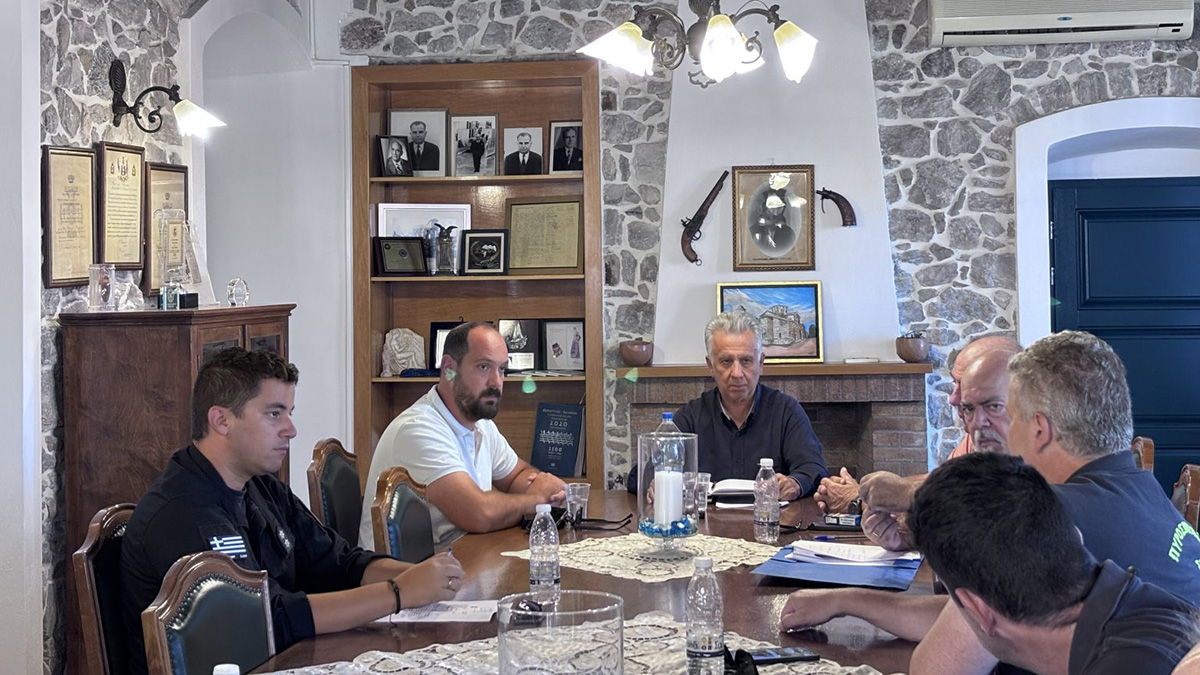 Οργανώνονται για τυχόν πλημμύρες στην Ερμιονίδα