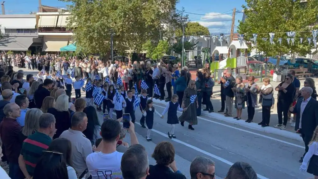 Αγία Τριάδα παρέλαση 28η Οκτωβρίου