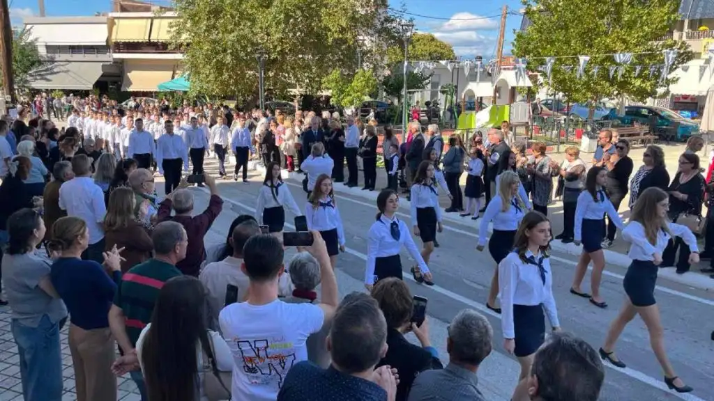 Αγία Τριάδα παρέλαση 28η Οκτωβρίου
